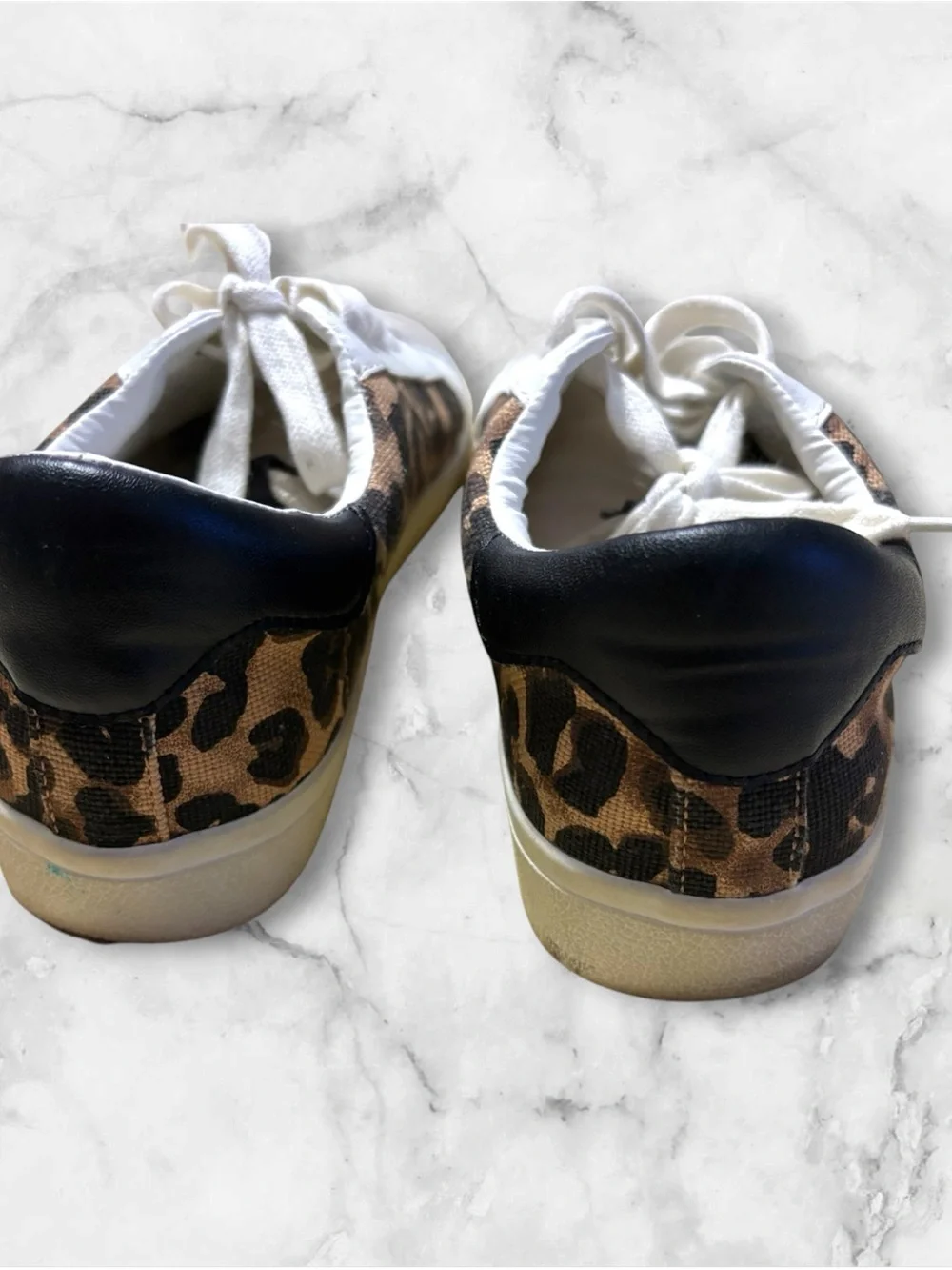 Steve Madden Philip Leopard Print Sneakers